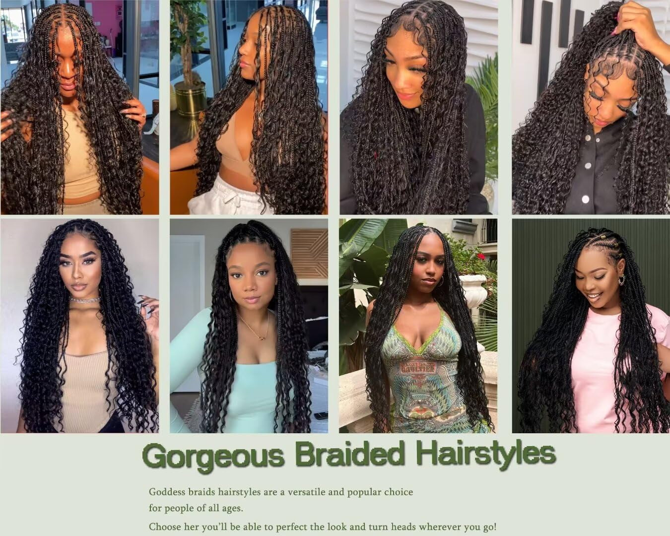 Human Braiding Hair 100G 22 Inch Deep Wave Bulk Human Hair for Braiding Hair 100% Virgin Human Hair Micro No Weft Human Hair Extensions 2Bundles(Natural Black#,22Inch)